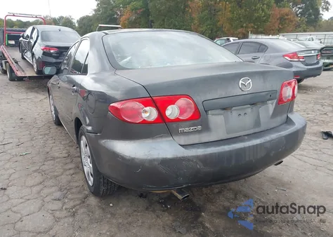 2005 Mazda Mazda6 I Base z USA, uszkodzony, nr VIN 1YVFP80C155M66457